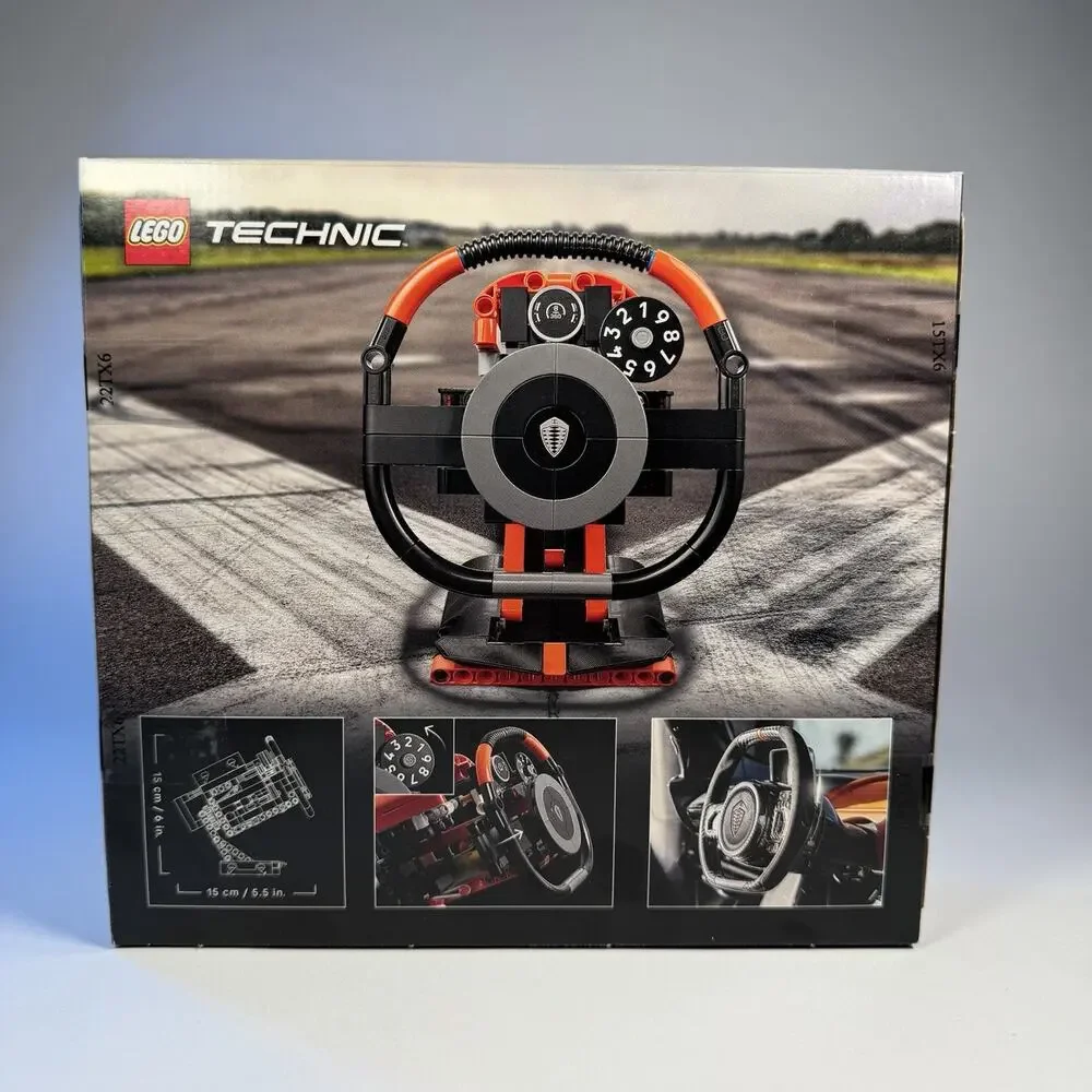 Koenigsegg Sadair’s Spear Steering Wheel Lego 40894. New Rare Sealed. Technic.